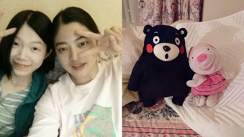 我跟室友，還有我們的玩偶