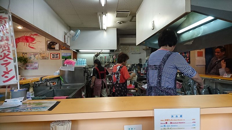 洞爺湖兩天一夜 豐來軒拉麵店午餐