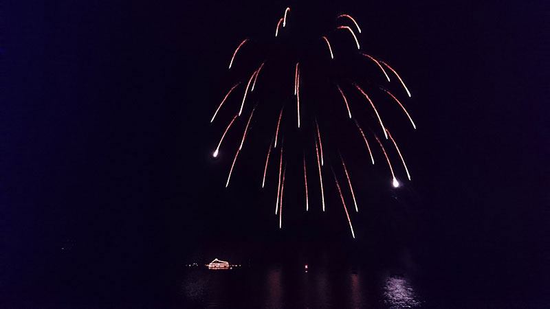 洞爺湖兩天一夜 溫泉街煙火