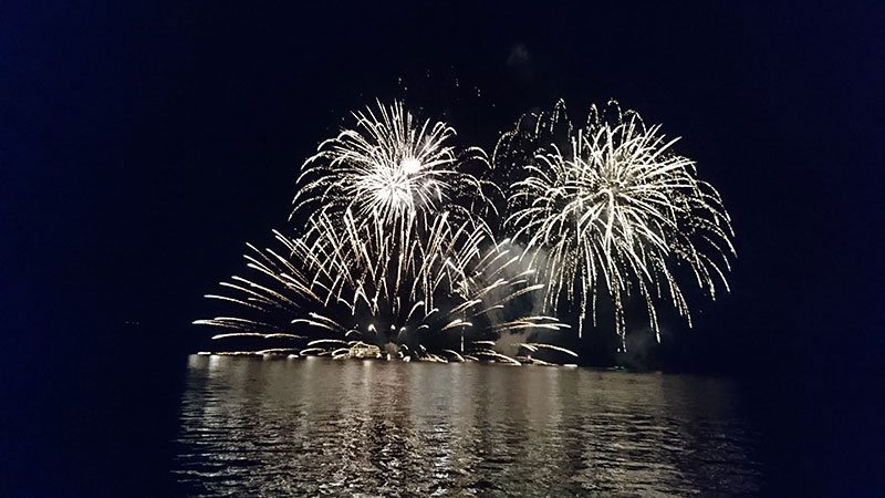 洞爺湖兩天一夜 溫泉街煙火