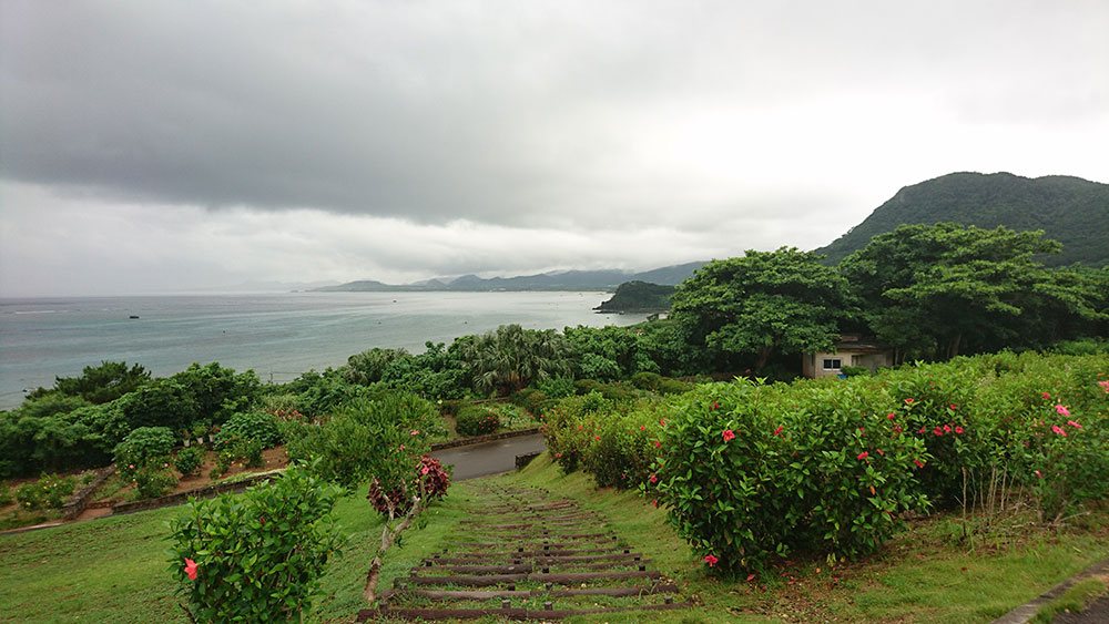 石垣島玉取崎展望台　海天一色