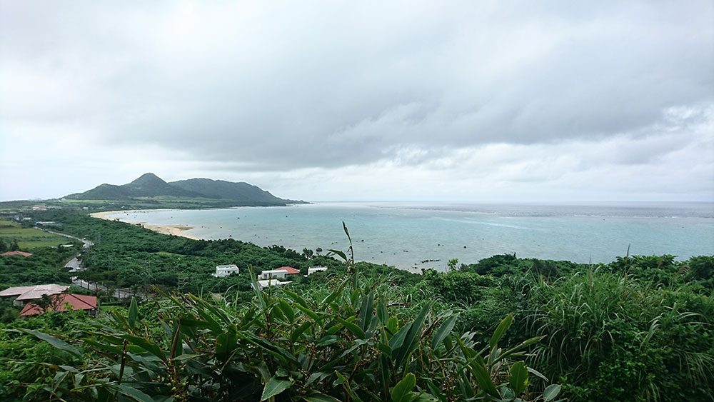 石垣島玉取崎展望台　海天一色
