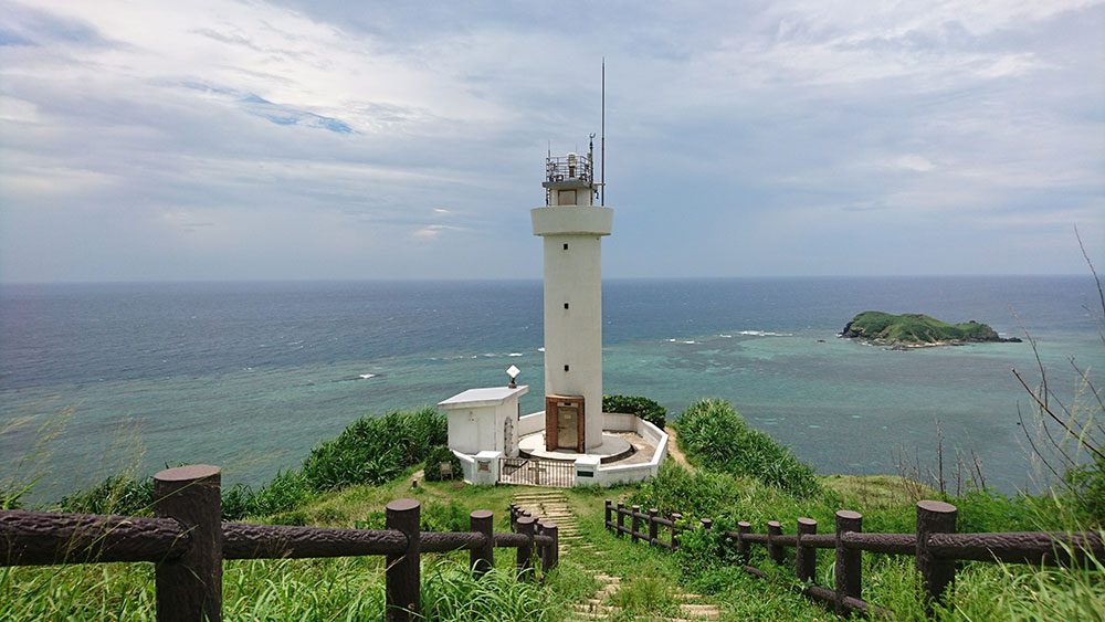石垣島最北端平久保崎燈台