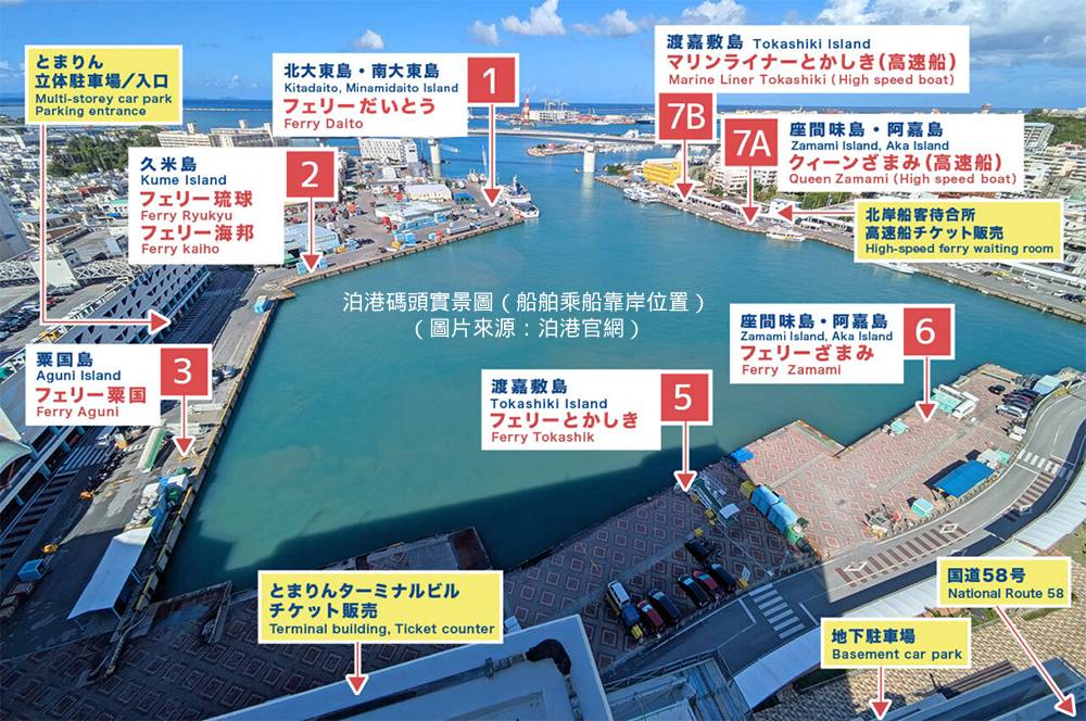 泊港碼頭實景圖